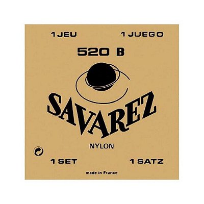 Encordoamento Violão Nylon Savarez Traditional 520B