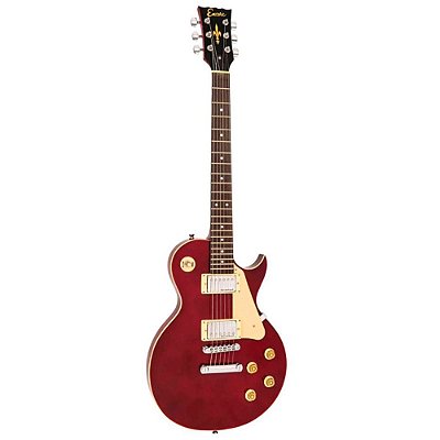 Guitarra Encore E99 By Vintage Les Paul Wine Red