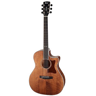 Violão Eletroacústico Cort GA5F FMH OP Tampo Sólido