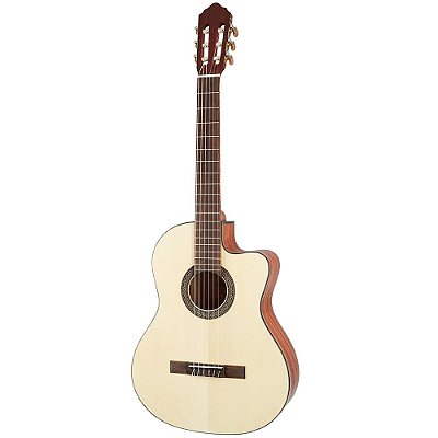 Violão Eletroacústico Cort AC120CE OP Nylon Natural