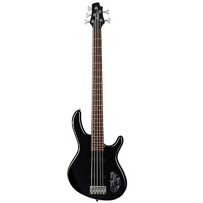 Contrabaixo 5 Cordas Cort Action V Bass Plus Ativo Preto