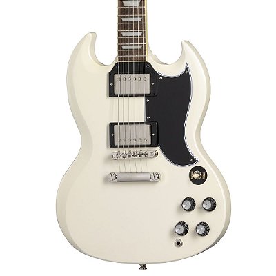 Guitarra Epiphone SG 1961 Standard Aged Classic White