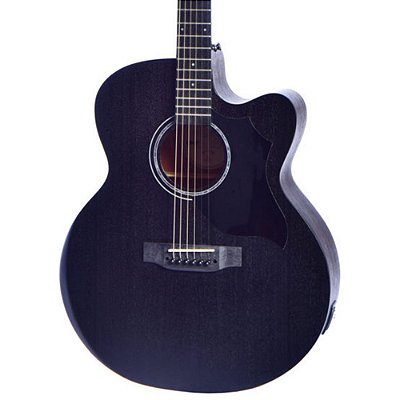 Violão Elétrico Seizi Neo Shogun Kaizen Cutaway Open Pore BK