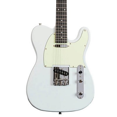 Guitarra Telecaster Seizi Vintage Saitama TL White Purple Heart