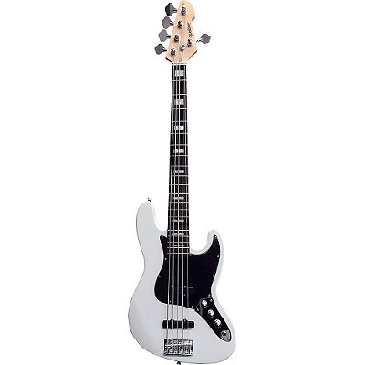 Contrabaixo 5 Cordas Waldman GJJ-205X WH Branco Jazz Bass