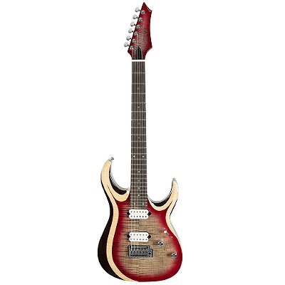 Guitarra Cort X700DII Duality II LVB Lava Burst com Fishman