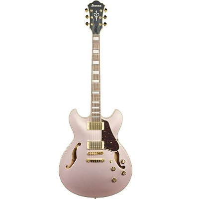 Guitarra Semi-acústica Ibanez AS73G RGF Rose Gold Metallic