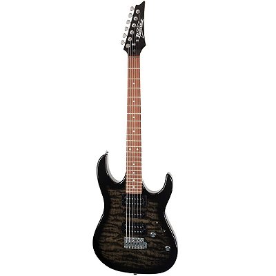 Guitarra Ibanez GRX70QA-TKS Super Strato Black Sunburst