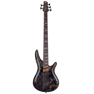 Contrabaixo 5 cordas Ibanez SRMS805-DTW Deep Twilight Ativo