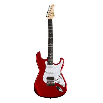 Guitarra Seizi Vintage Budokan HSS Candy Apple com Bag