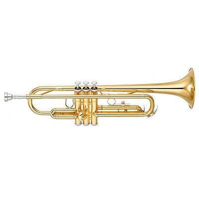 Trompete Yamaha Ytr 2330 Cn Laqueado Dourado Com Case