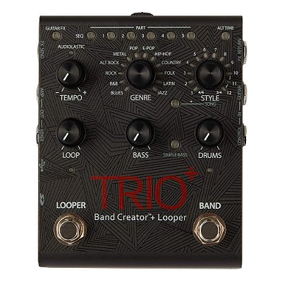 Pedal de Efeitos Digitech Trio Plus Band Creator Looper