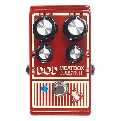 Pedal de Efeitos DOD MeatBox Subsynth Octaver para Guitarra