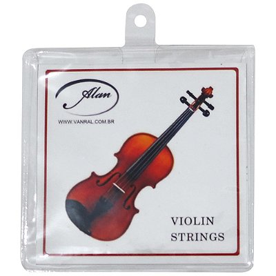 Encordoamento de Aço Alan para Violino