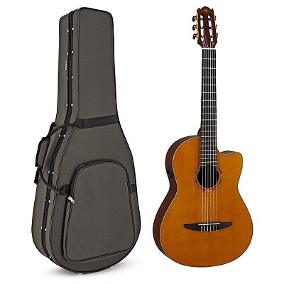 Violão Eletroacústico Nylon NCX3C NT Natural com Bag Yamaha