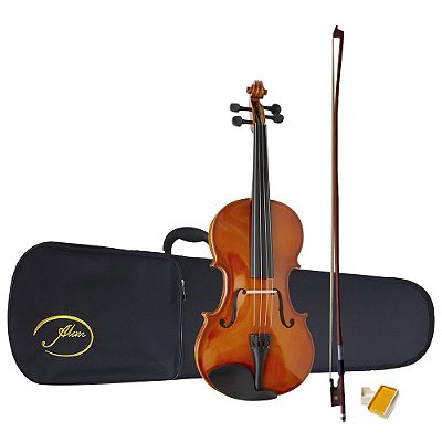 Violino Infantil AL1410 1/4 Alan Com Case Arco Breu Cavalete