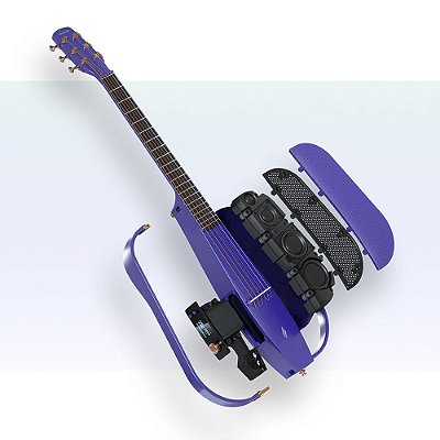 Violão Elétrico Vazado Seizi Smart - Purple