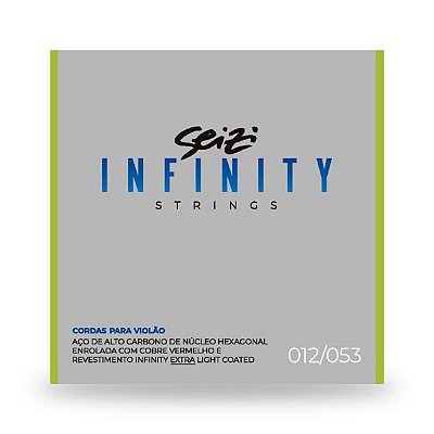 Encordoamento Seizi Infinity Extra Light .012 para Violão