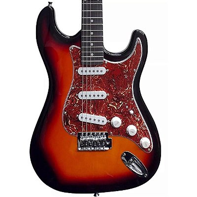 Guitarra Stratocaster Waldman ST-211 BS Brown Sunburst