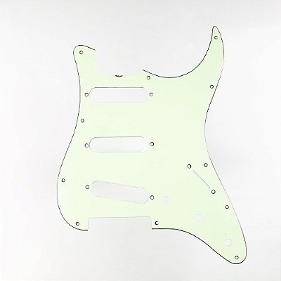 Escudo Guitarra 62 JPN Strat SSS Mint Green 3P Spirit 200-MG