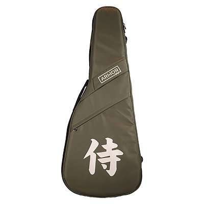 Bag Capa Semicase Seizi Ultra 5 Verde Militar para Violão