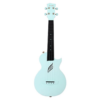 Ukulele Acústico Seizi Nova U Concert Fibra de Carbono Azul