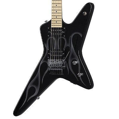 Guitarra Kramer Tracii Guns Gunstar Voyager Black Metallic