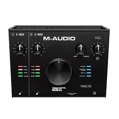 Interface de Áudio M-Audio AIR192/6 2 Canais USB/MIDI