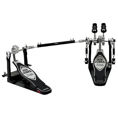 Pedal Duplo Tama HP900RWN Cobra 900 Rolling Glide P/ Bumbo