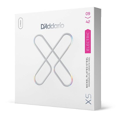 Encordoamento Revestido D'addario XS 3 Jogos 09 P/ Guitarra