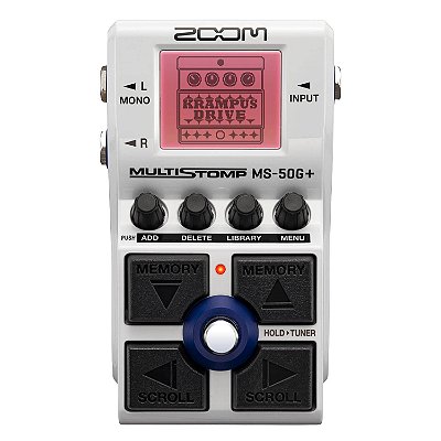 Pedaleira Zoom MultiStomp MS 50G+ para Guitarra