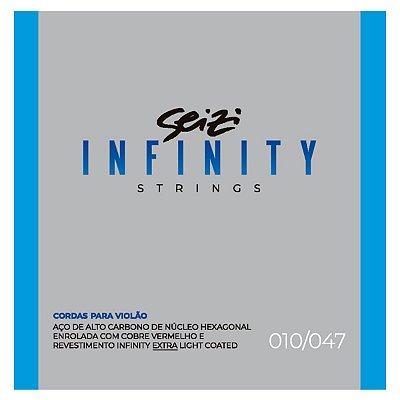 Encordoamento Seizi Infinity Extra Light .010 para Violão Aço