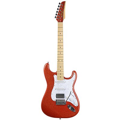 Guitarra Seizi Fun Katana Musashi HSS Lava Red Sparkle