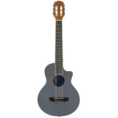 Violão Acústico Seizi Nylon Fun Panda Space Grey Sparkle