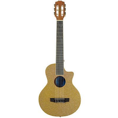 Violão Acústico Seizi Nylon Fun Panda Desert Gold Sparkle