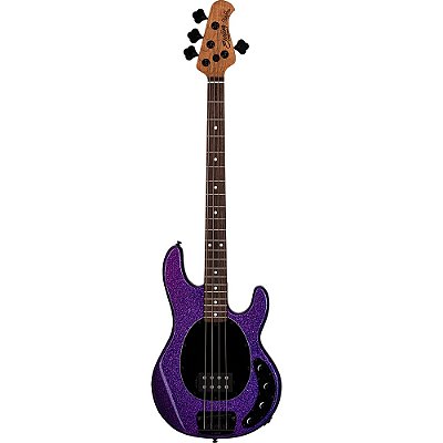 Contrabaixo 4C Music Man Sterling Ray34 Purple Sparkle