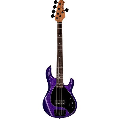 Contrabaixo 5C Music Man Sterling Ray35 Purple Sparkle