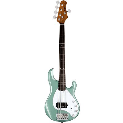 Contrabaixo 5C Music Man Sterling Ray35 Dorado Green