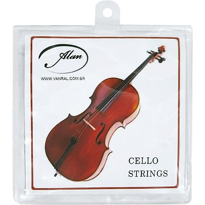 Encordoamento Alan de Aço para Cello