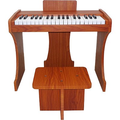 Piano Digital Infantil de Madeira Rhythmic 37 Teclas