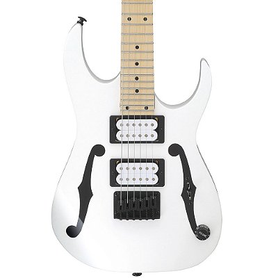 Guitarra Elétrica Ibanez PGMM31-WH Mikro Paul Gilbert Branca