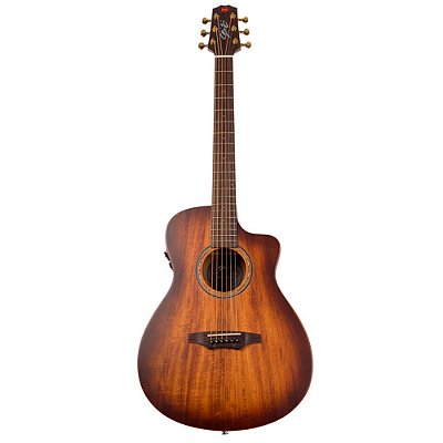 Violão Elétrico Seizi Supreme Zen Mirai Plus Koa Burst