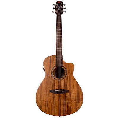 Violão Elétrico Seizi Supreme Zen Mirai Plus Cutaway Koa