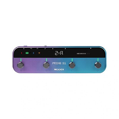 Pedaleira Sem Fio Mooer Prime S1 para Guitarra