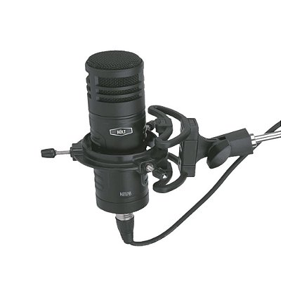 Microfone Dinâmico Kolt KM7B Cardióide para Podcast