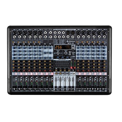 Mesa de Som Analógica Waldman QPX-16 USB 16 Canais Bivolt