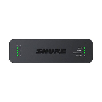 Interface de Áudio Shure Ani4out-Block para Rede