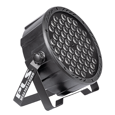Refletor PLS Mega Par V3 54 RGBW 5w DMX Bivolt