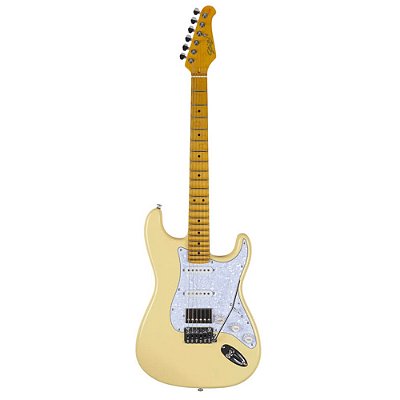 Guitarra Seizi Vintage Budokan HSS Rising Sun Cream