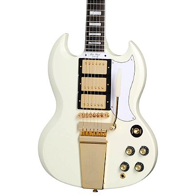 Guitarra Epiphone Maestro Vibrola 1963 SG Classic White